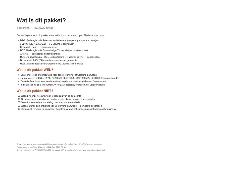 Pakket-pagina 1